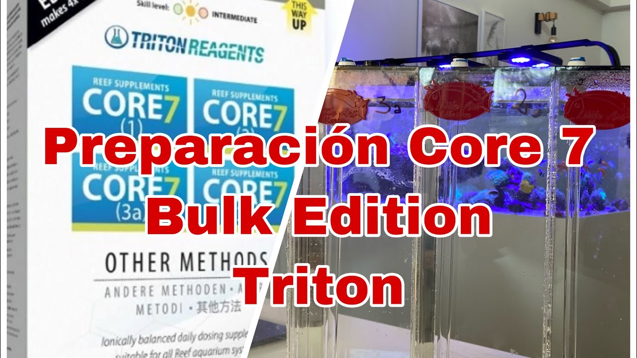 Preparación Core 7 - Bulk Edition - Triton