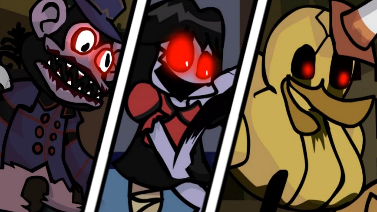 Dark Deception Vs Friday Night Funkin - Dark Funkin Nightmare Mod