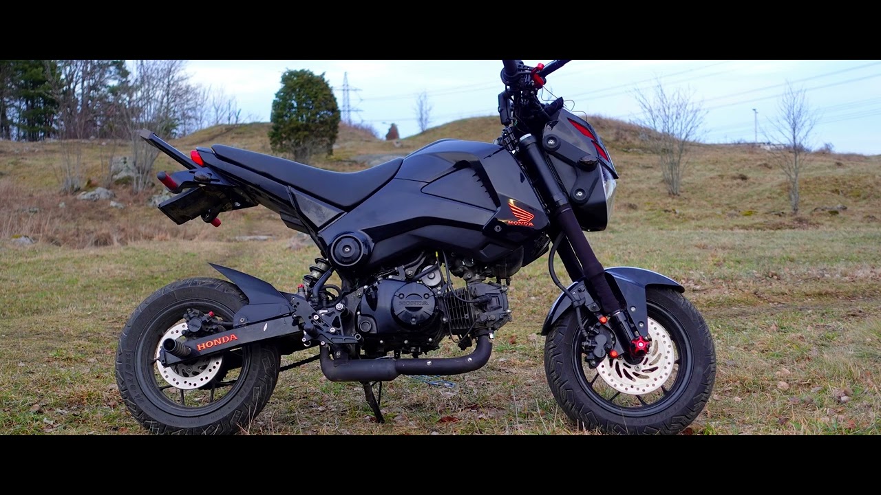 GROM TIME! - Trodde jag.. Låt mig visa mitt nya Slip-on för 40kr från Hornbach iallafall | Honda MSX