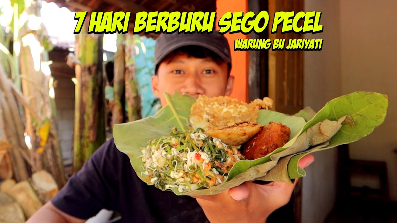 Warung Bu Jariyati Plosojenar spesialis pecel ndeso godong jati dekat lapangan Taap