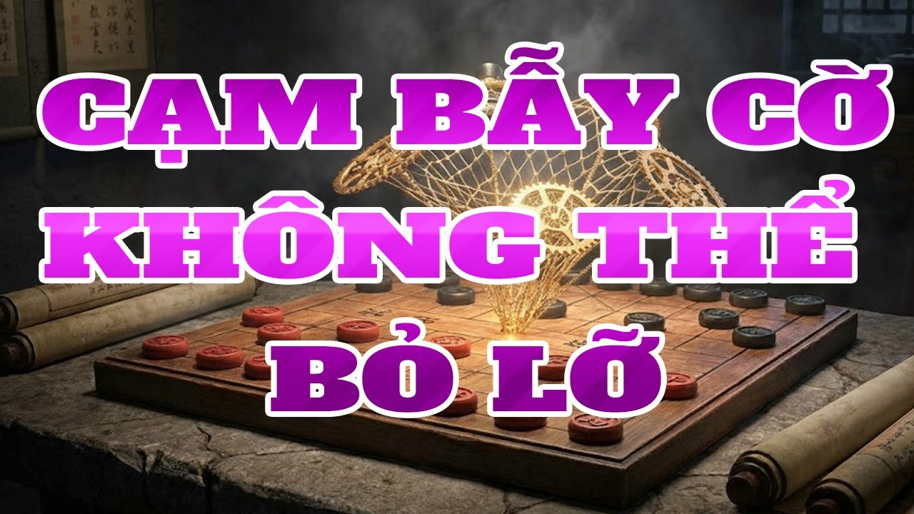 Cạm bẫy khai cuộc không thể bỏ lỡ. Sát chiêu kinh khủng khiếp