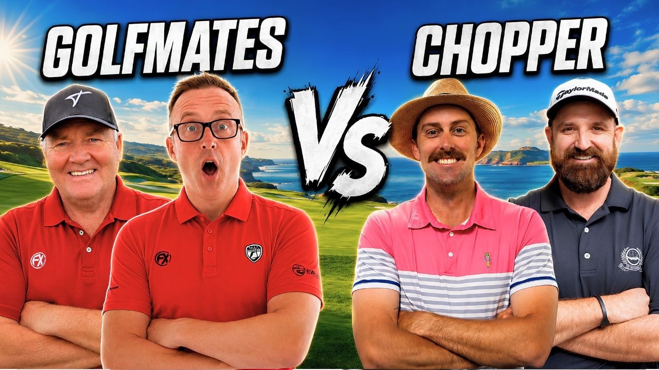 RON CHOPPER & JOEL TAKE ON THE GOLF MATES!
