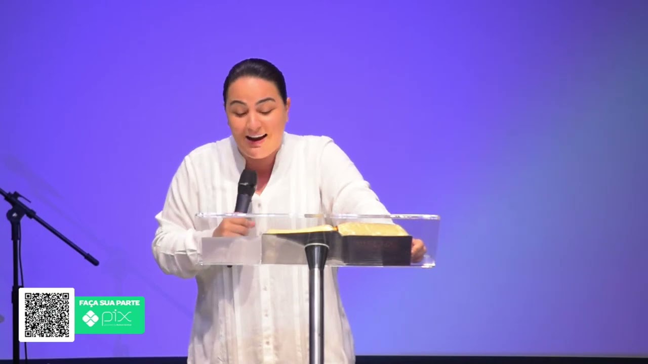 Pastora Danielle Zanelatto Tema:  Sem alvo não tem milagres