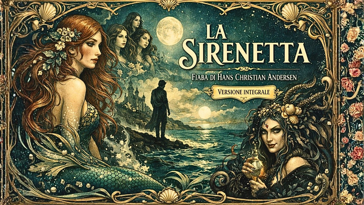 LA SIRENETTA - FIABA DI HANS CHRISTIAN ANDERSEN. Versione completa integrale del 1837