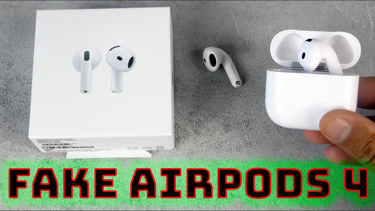 FAKE Airpods 4 With ANC, Transparency Mode & Spatial Audio That DONT WORK But Wireless Charging Does