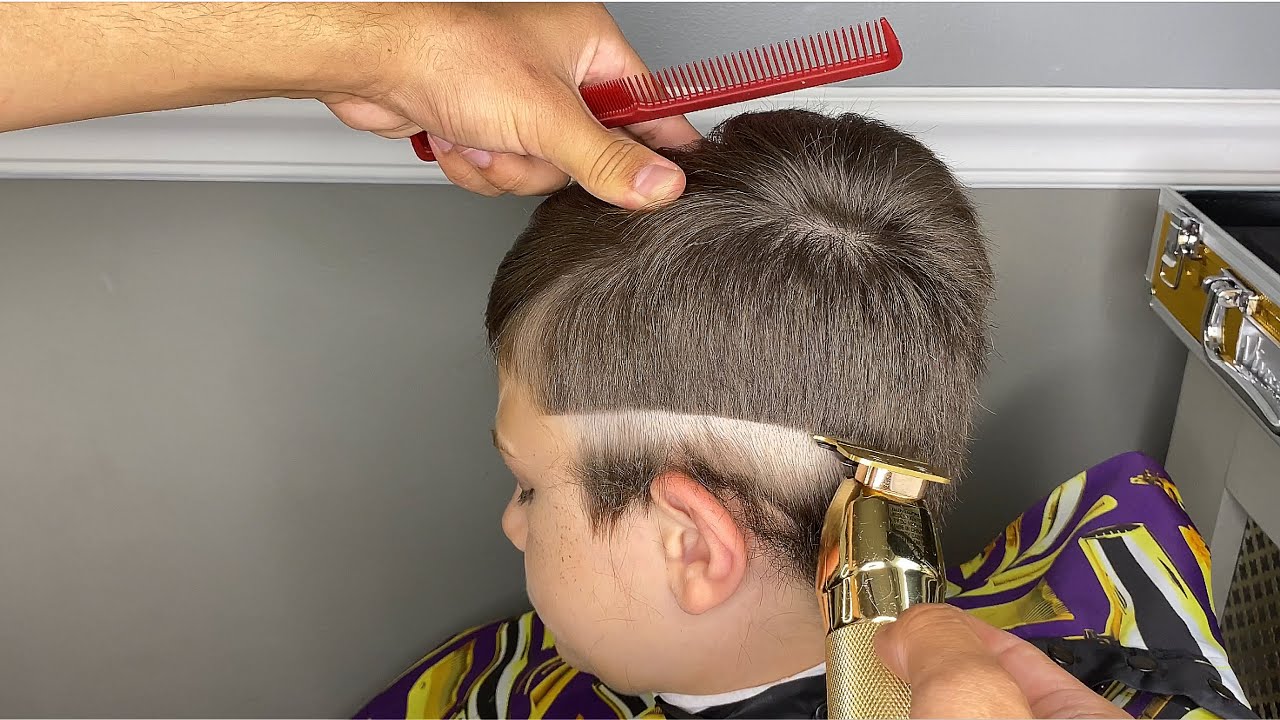 How to Cut a Kids Combover | EASY to follow Haircut Tutorial