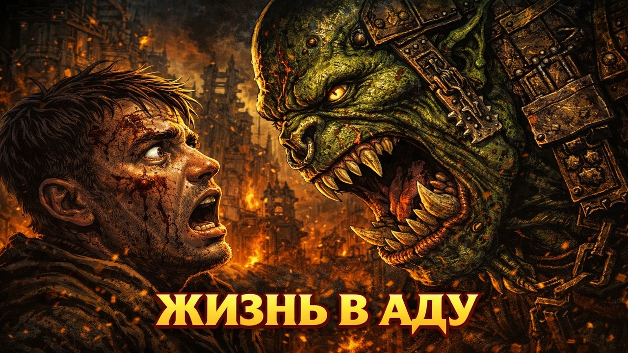 Как Выживает Человек В Городе Орков — Жизнь Среди Зелёного Хаоса | Warhammer 40k