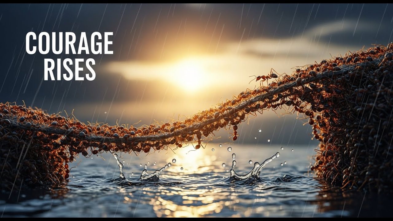 The Ant Who Saved the Colony — A Powerful Motivation Story About Courage