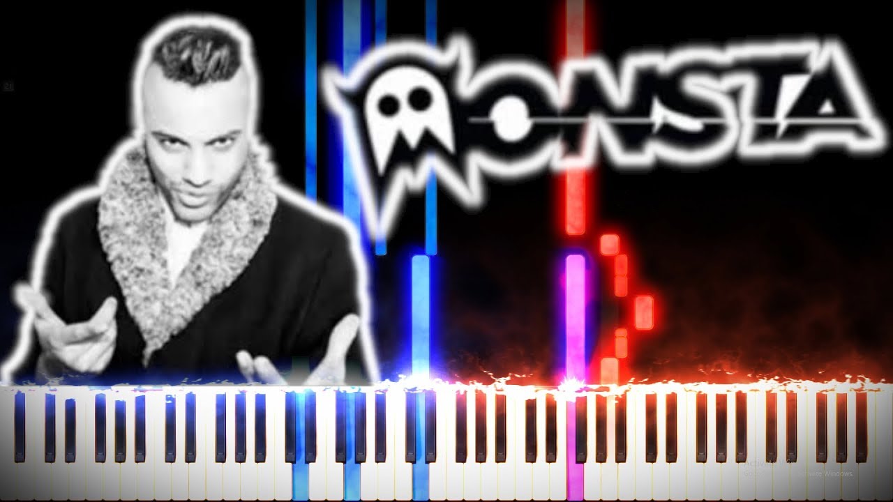 MONSTA - Holdin' On | Synthesia piano solo & full versions