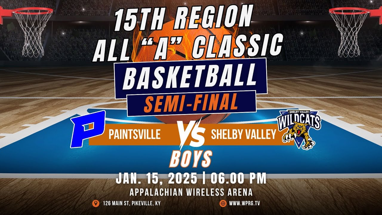 Shelby Valley vs. Paintsville - Boys 15th Region All 