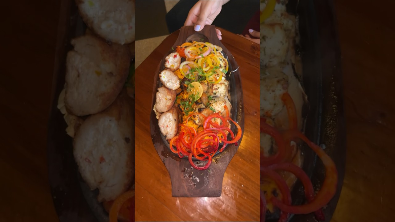 Veg Combo Sizzler😍 #shorts #sizzler #food #explore #restaurant