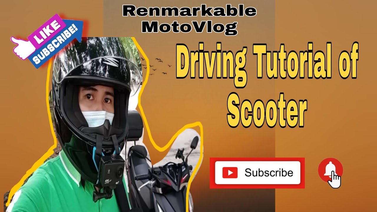 Paano magdrive ng automatic motorcycle or scooter - Honda Beat fi