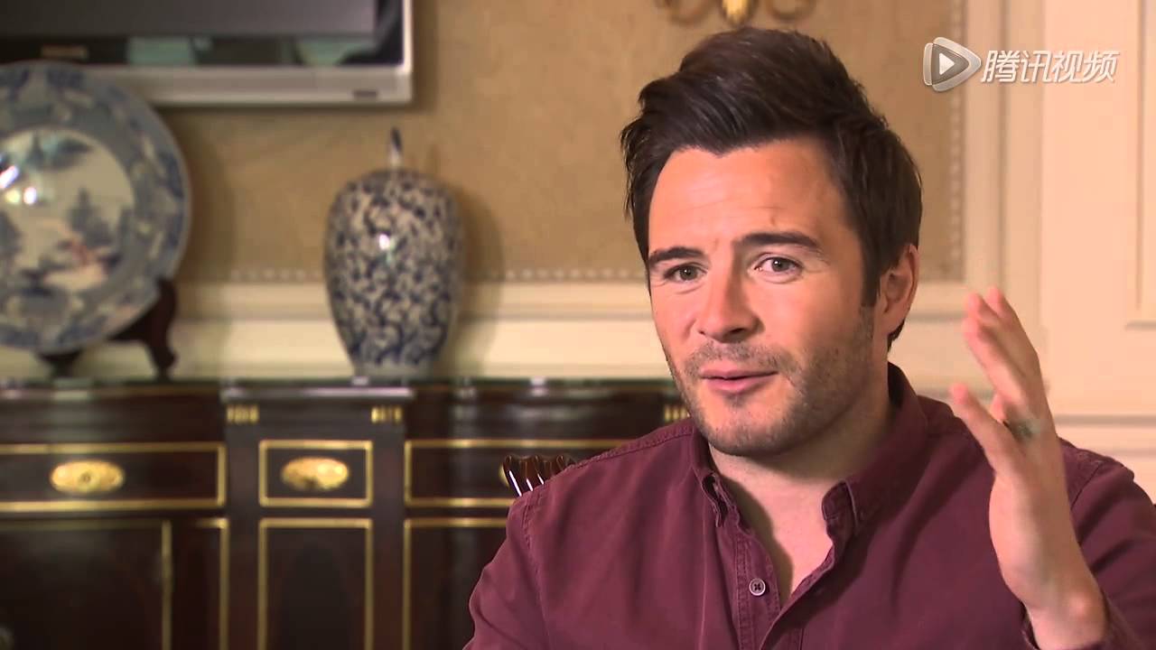 Shane Filan CCTV interview in Beijing, China