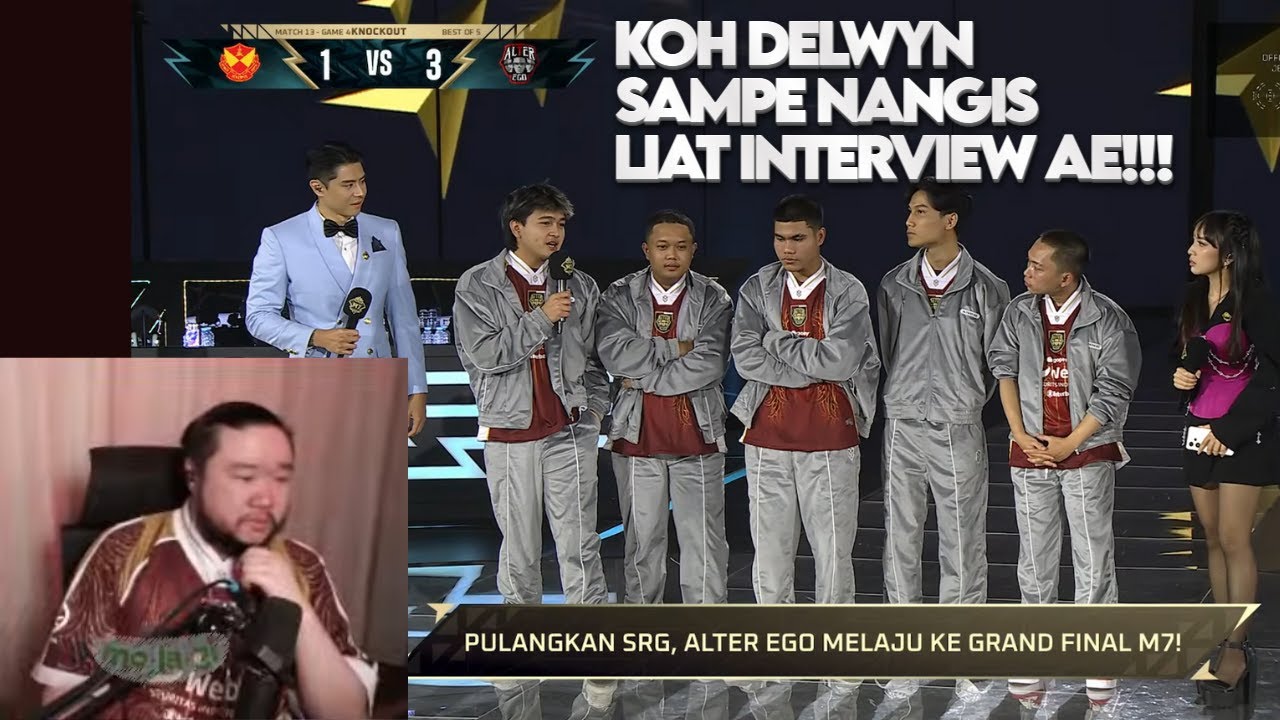 KOH DELWYN SAMPE NANGIS LIAT INTERVIEW AE!!