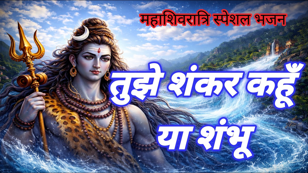 तुझे शंकर कहूँ या शंभू #Mahashivratri  स्पेशल शिव भजन #withlyrics