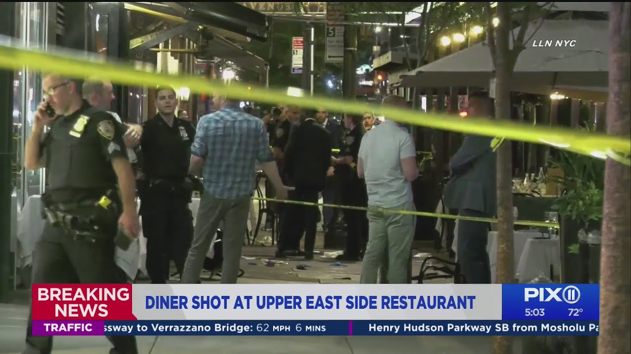 Diner shot in armed robbery at Upper East Side restaurant