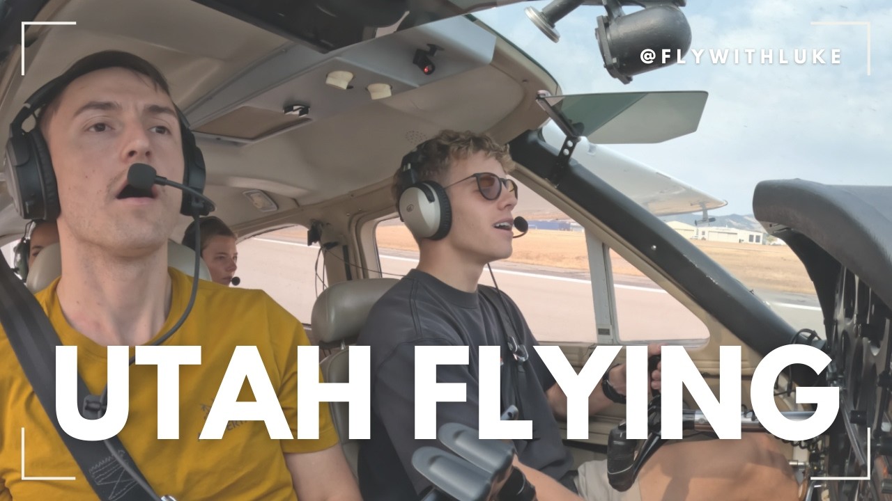 Utah Mountain Flying as a Private Pilot!