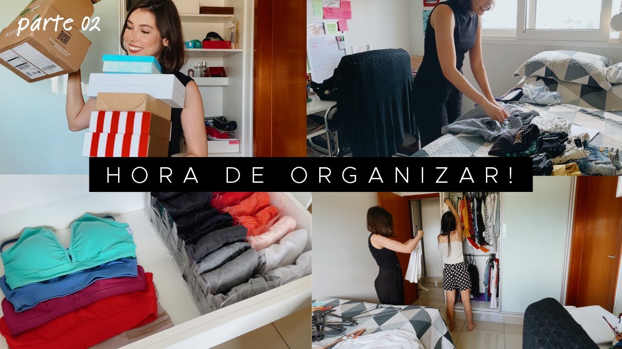 DESTRALHE e ORGANIZAÇÃO do GUARDA-ROUPA da minha AMIGA Ep.03 Parte 02 | MINIMALISMO NA PRÁTICA