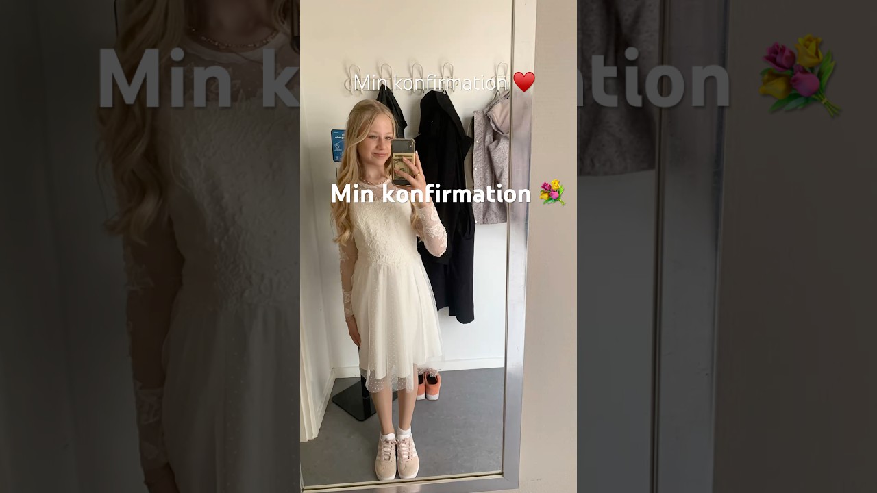 Det var en mega hyggeligt og sjovt ￼ dag❤️Er du blevet konfirmeret? #youtubeshorts #konfirmation ❤️