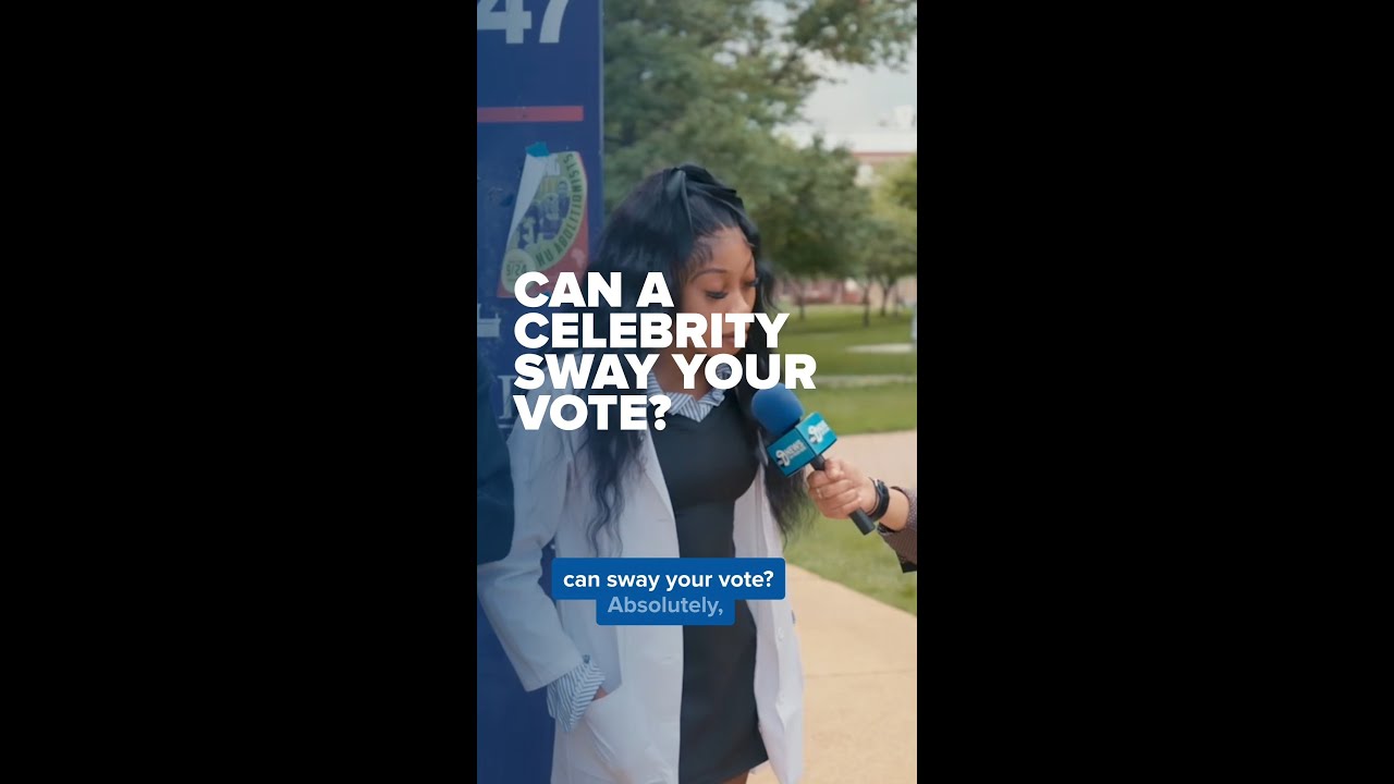 Would a celebrity endorsement sway your vote? We asked some Gen Z voters.