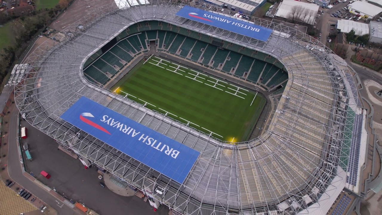 TWICKENHAM STADIUM HOME OF ENGLAND RUGBY - 4K
