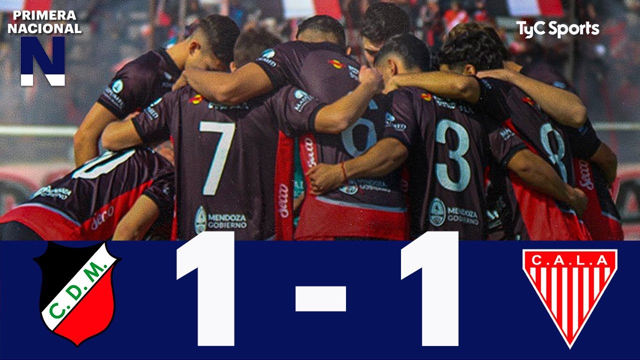Deportivo Maipú 1-1 Los Andes | Primera Nacional | Fecha 28 (Zona A)