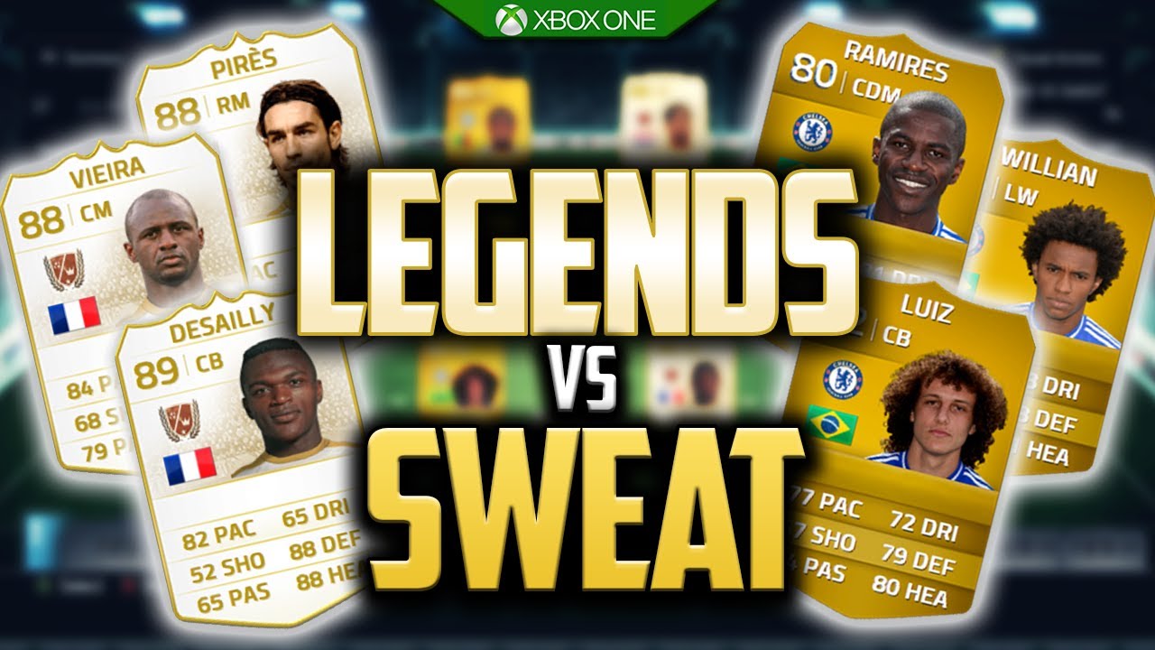 FIFA 14 - LEGENDS VS SWEAT! SPECIAL EPISODE!