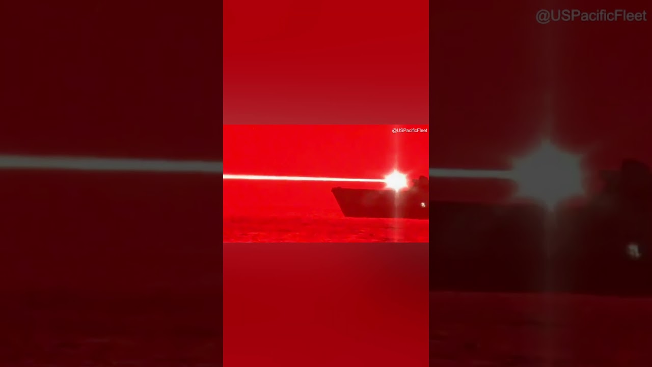 US Navy tests lasers that NEVER run out of power