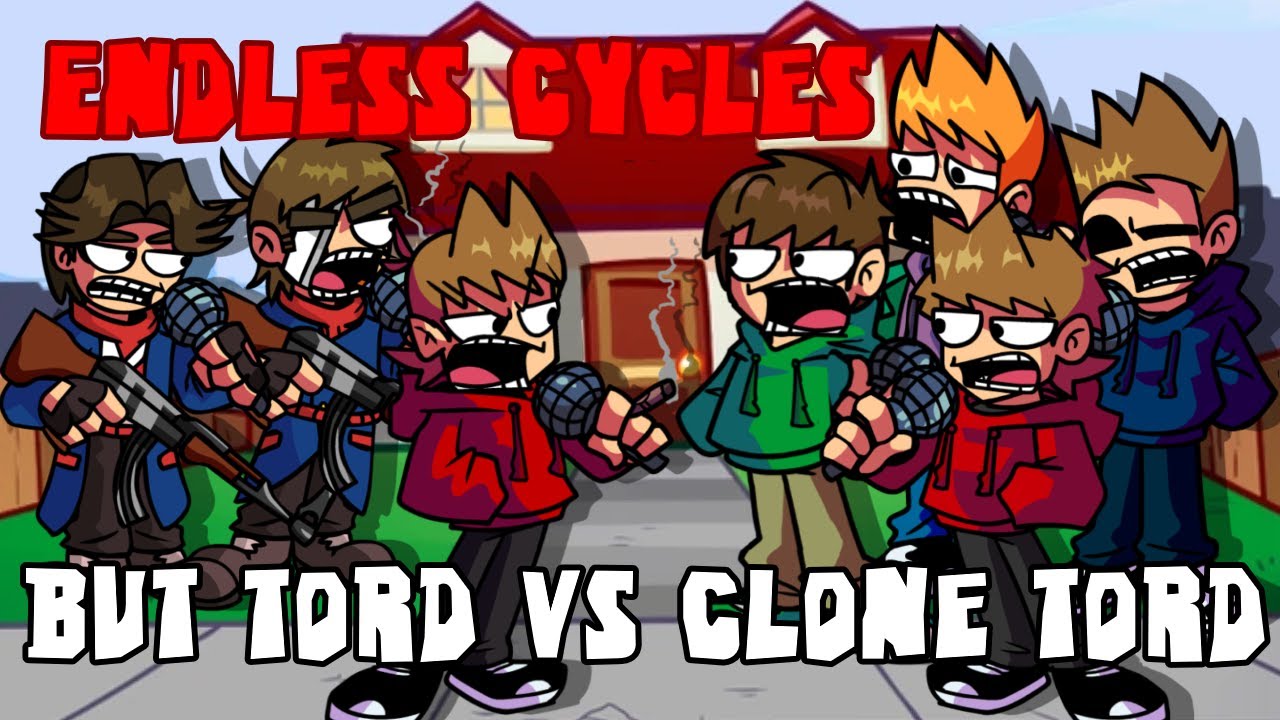 endless cycles But Tord VS Clone Tord - Friday Night Funkin'
