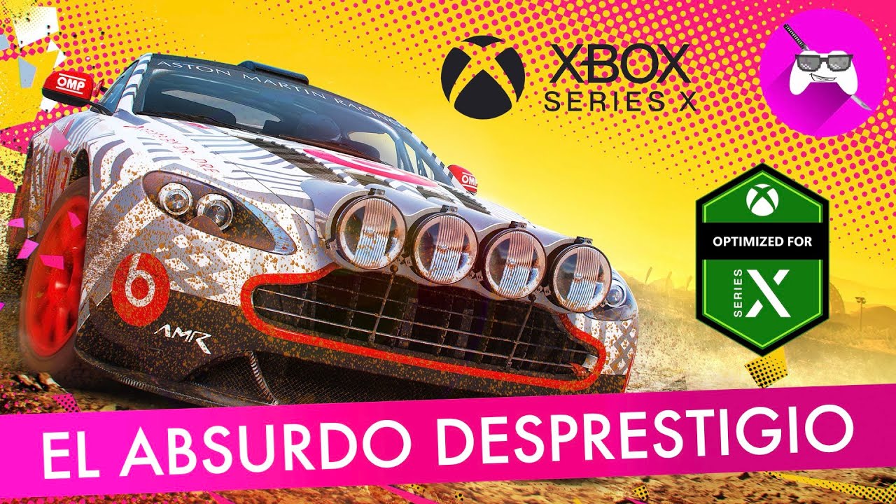 El absurdo DESPRESTIGIO de XBOX SERIES X con DIRT 5