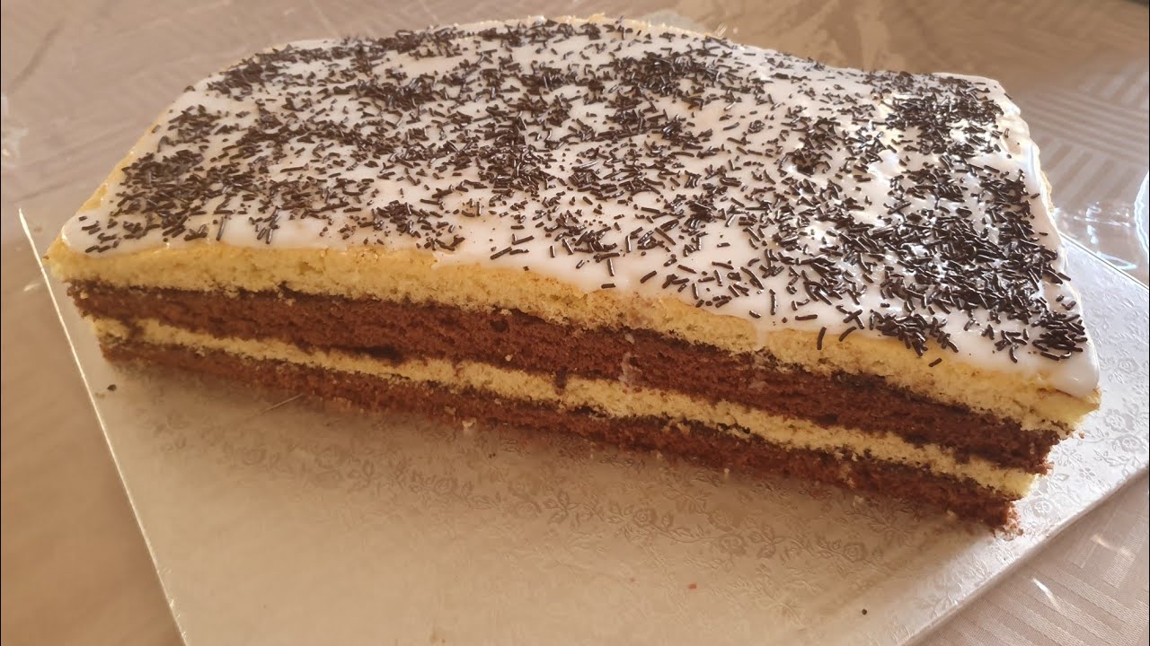 gâteau Napolitaine facile 👌🍫🍫حلوة نبوليطن ساهلة و لذيذة 🥰🥰👌