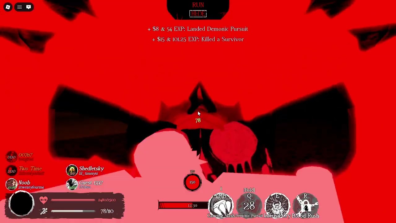 Roblox Forsaken Random Gameplay (Sixer) 65