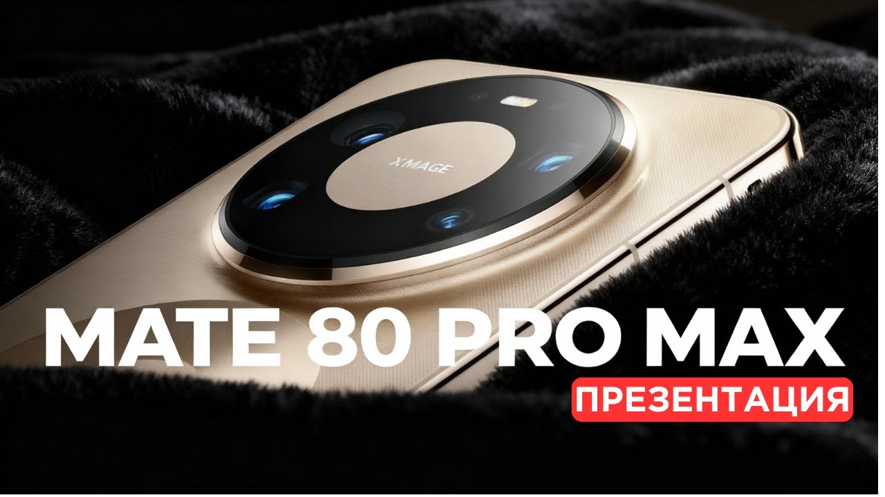 ВСЯ презентация HUAWEI MATE 80 PRO MAX за 13 минут