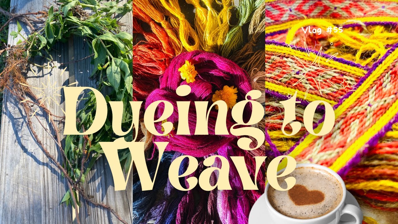 Dyeing and Weaving Workshop at the John C Campbell Folk School