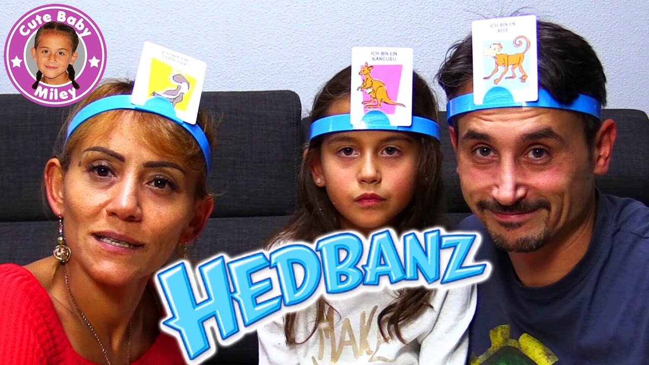 HEDBANZ  GUESSING GAME EINFACH VERRÜCKT | Lustiges und rasantes Ratespiel | CuteBabyMiley