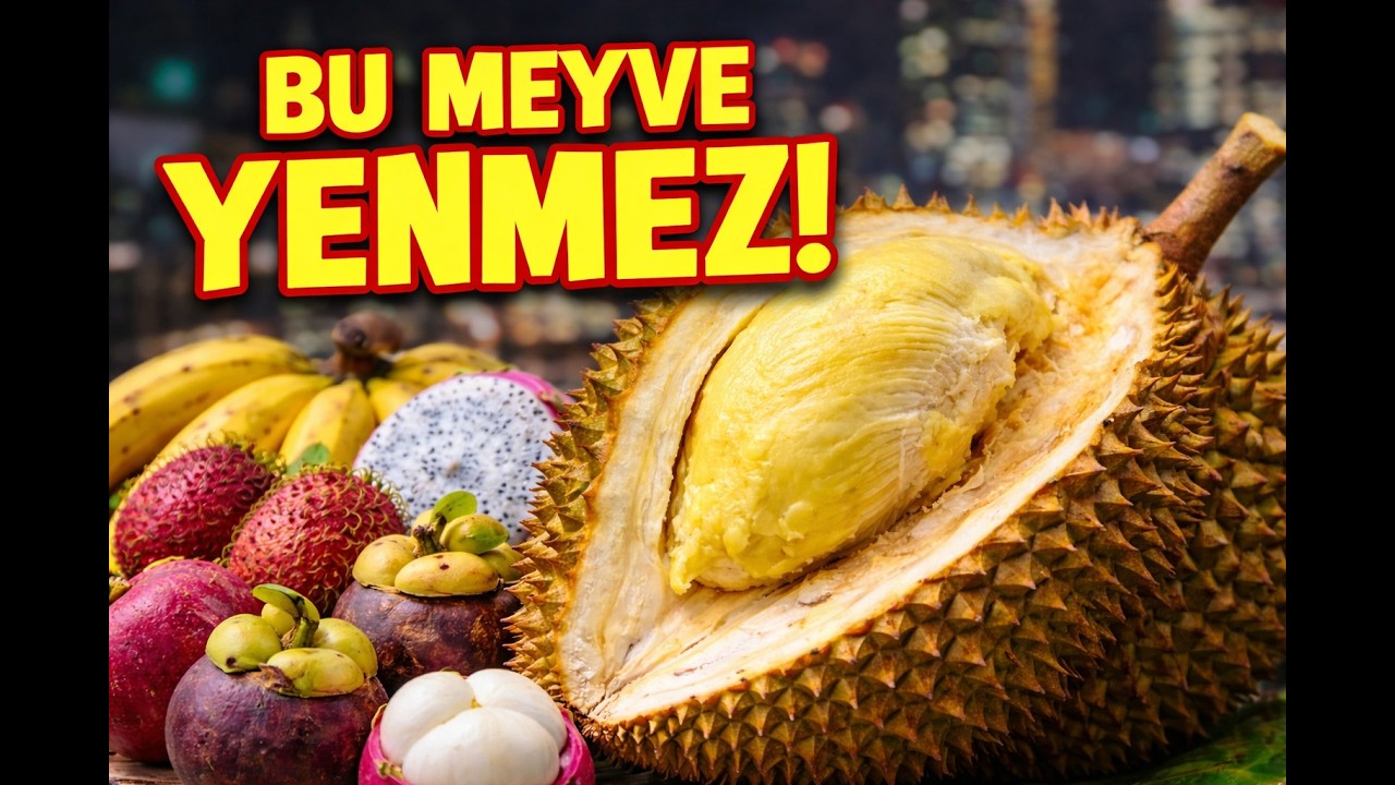 Bütün Tropikal Meyveleri denedim Bir Tanesi Düşman Başına Kamboçya