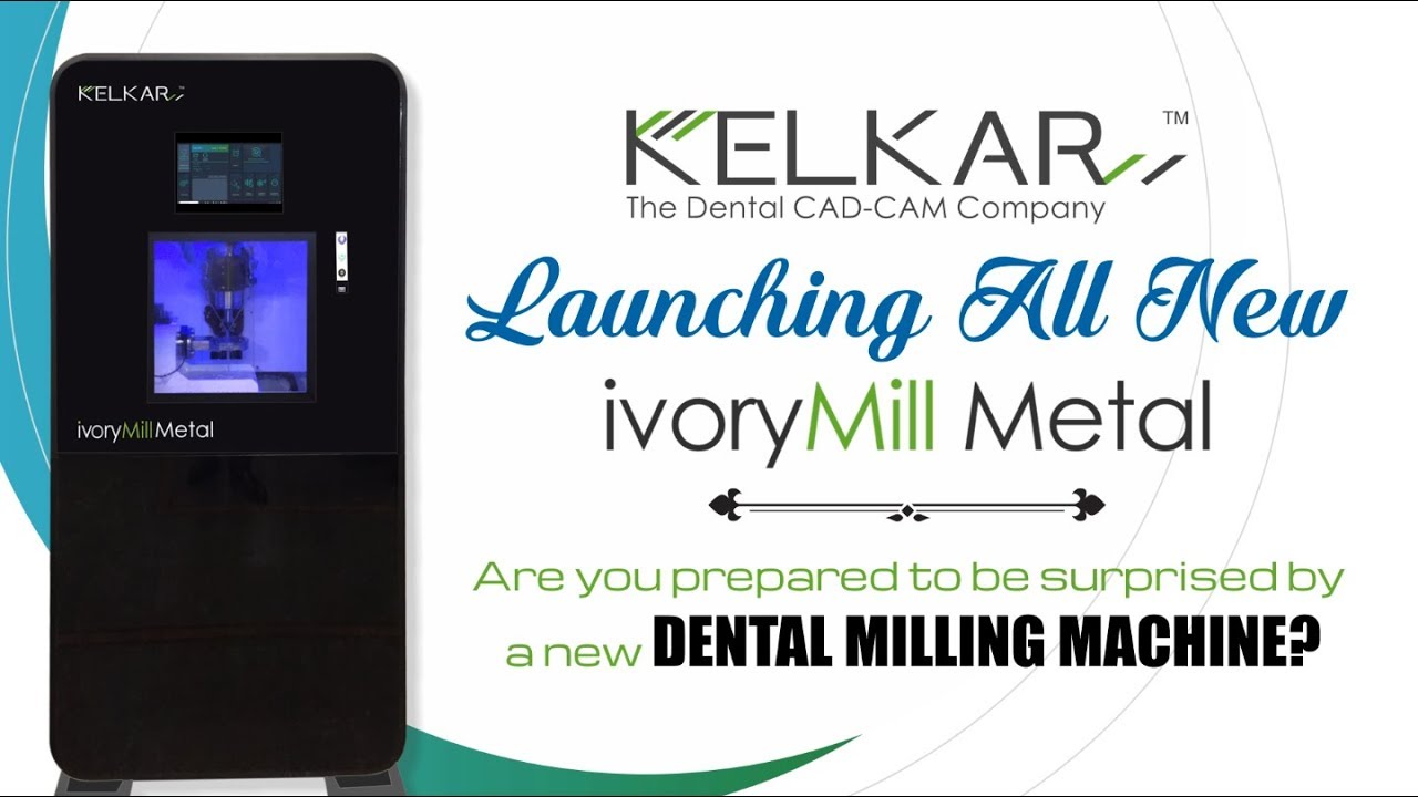 KELKAR ivoryMill 5XW Dental Milling Machine - Introducing all new ivoryMill-Metal-OM1