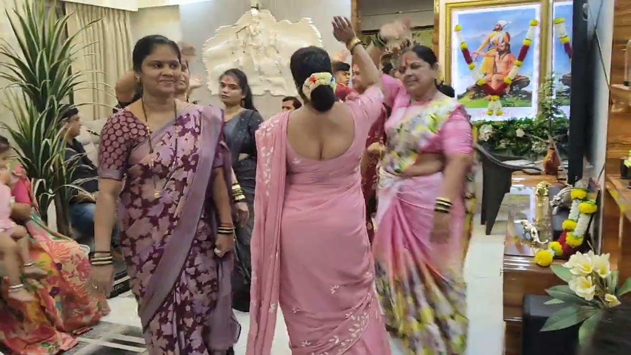 माझ्या घरचा नवरात्री उत्सव, गोठिवली गाव |Shree Ganesh Kala Circle ( Gothivali ) | 