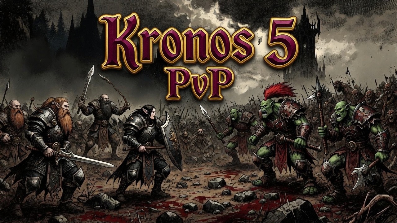 Kronos 5 Vanilla WoW World of Warcraft Private Server PvPvE 60 Endgame Content 1.12 Blizzlike