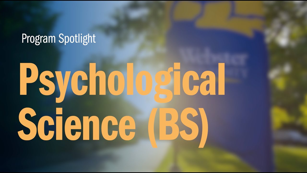 Psychological Science (BS) | Webster University