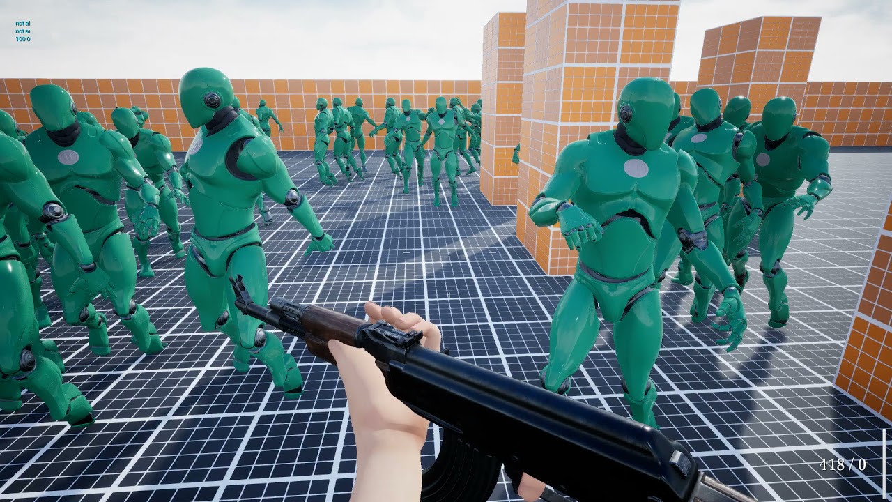 AI physical animation and ragdoll practice #2 | Unreal Engine