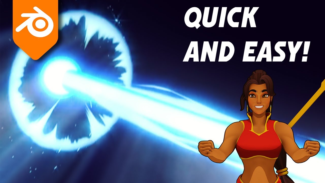 Stylized ENERGY FX That Look Straight Out of a Game! - Blender Tutorial