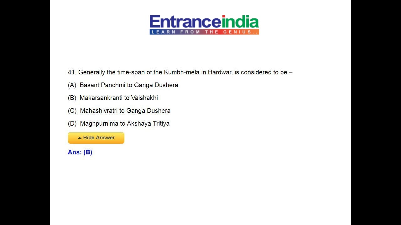 Uttarakhand PSC Forest Range Officer Exam 2015 General Studies Question Paper and Answer Key