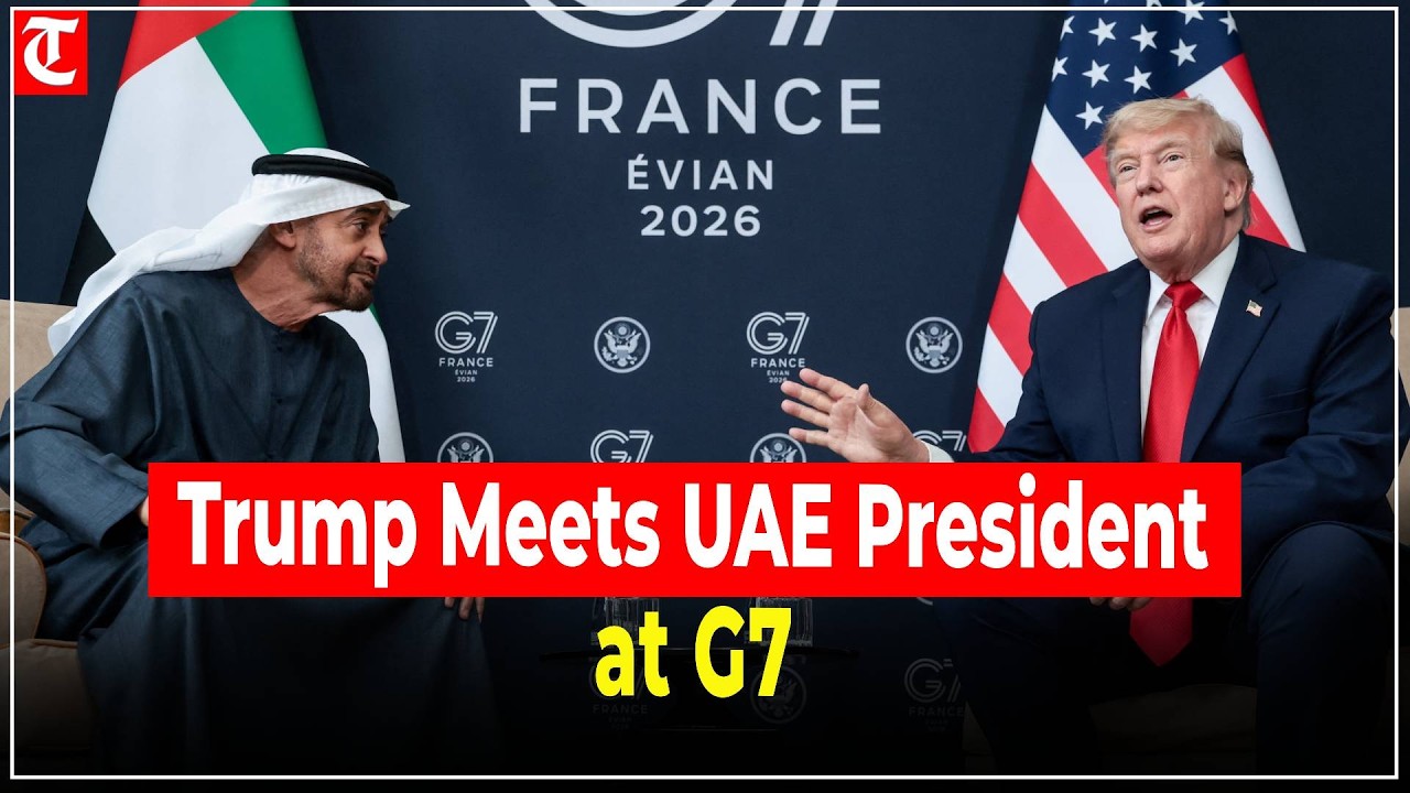 Trump Meets UAE President MBZ on G7 Sidelines, Key Talks on Global Issues
