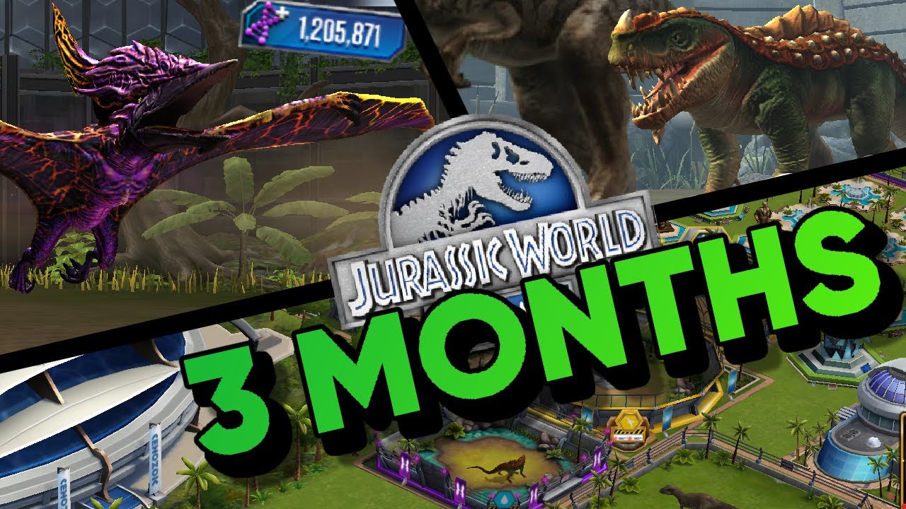 3 MONTHS OF PLAYING JWTG!!! EVERYTHING I HAVE SO FAR! - Jurassic World: The Game | Ep 37