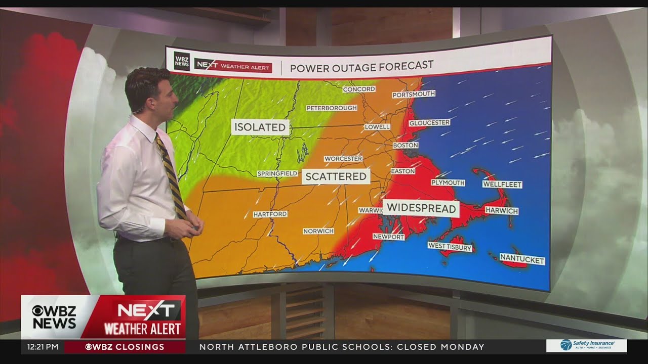 When will the snow stop? Here's the latest weather forecast for the blizzard in Boston