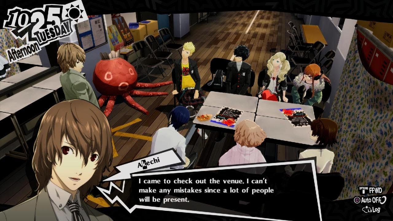 Akechi eats the special one