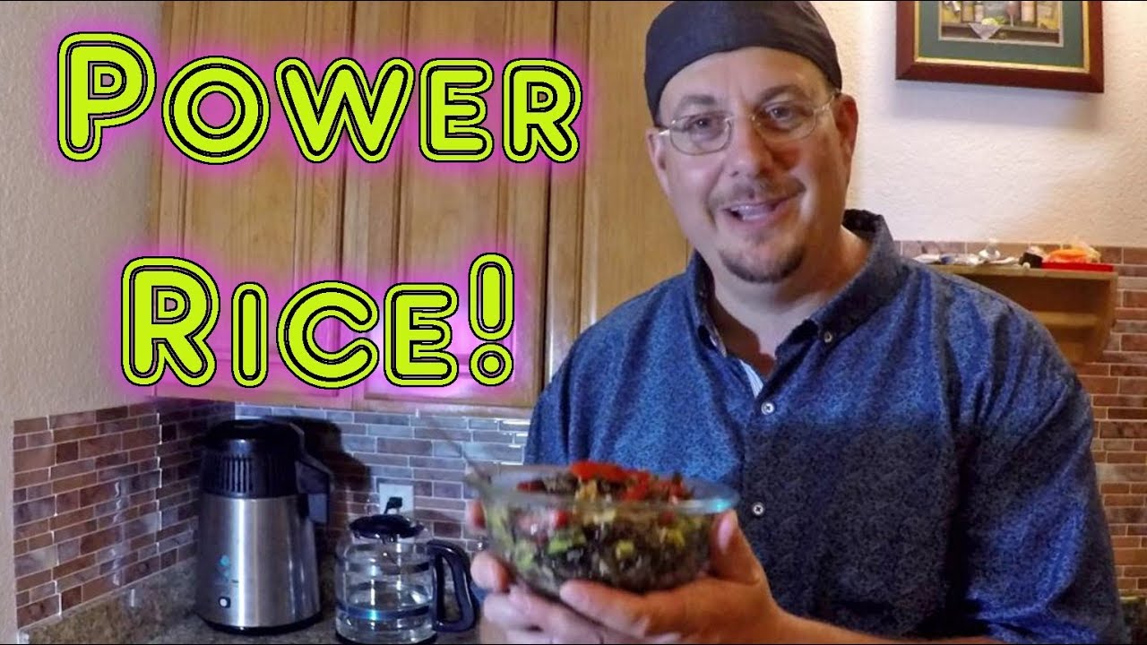 Raw Vegan Plant Based "POWER RICE" Recipe | Complete Protein!