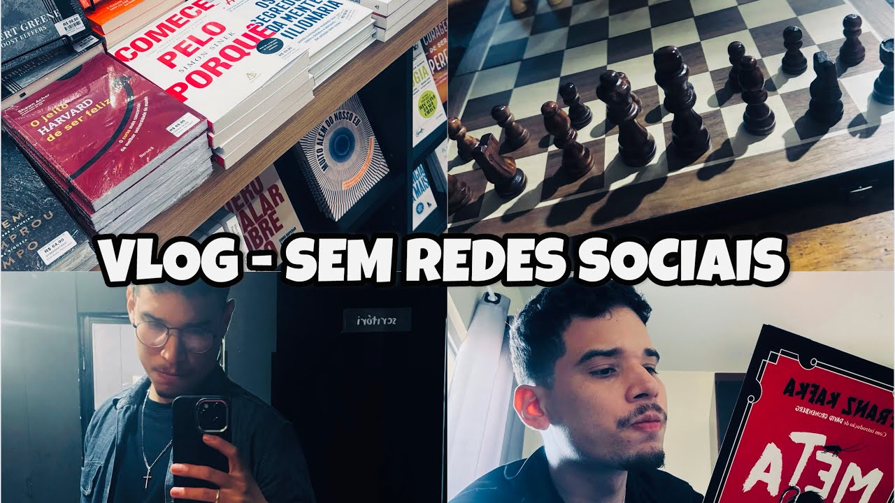 Vlog - Sem Redes Sociais: O reset Mental