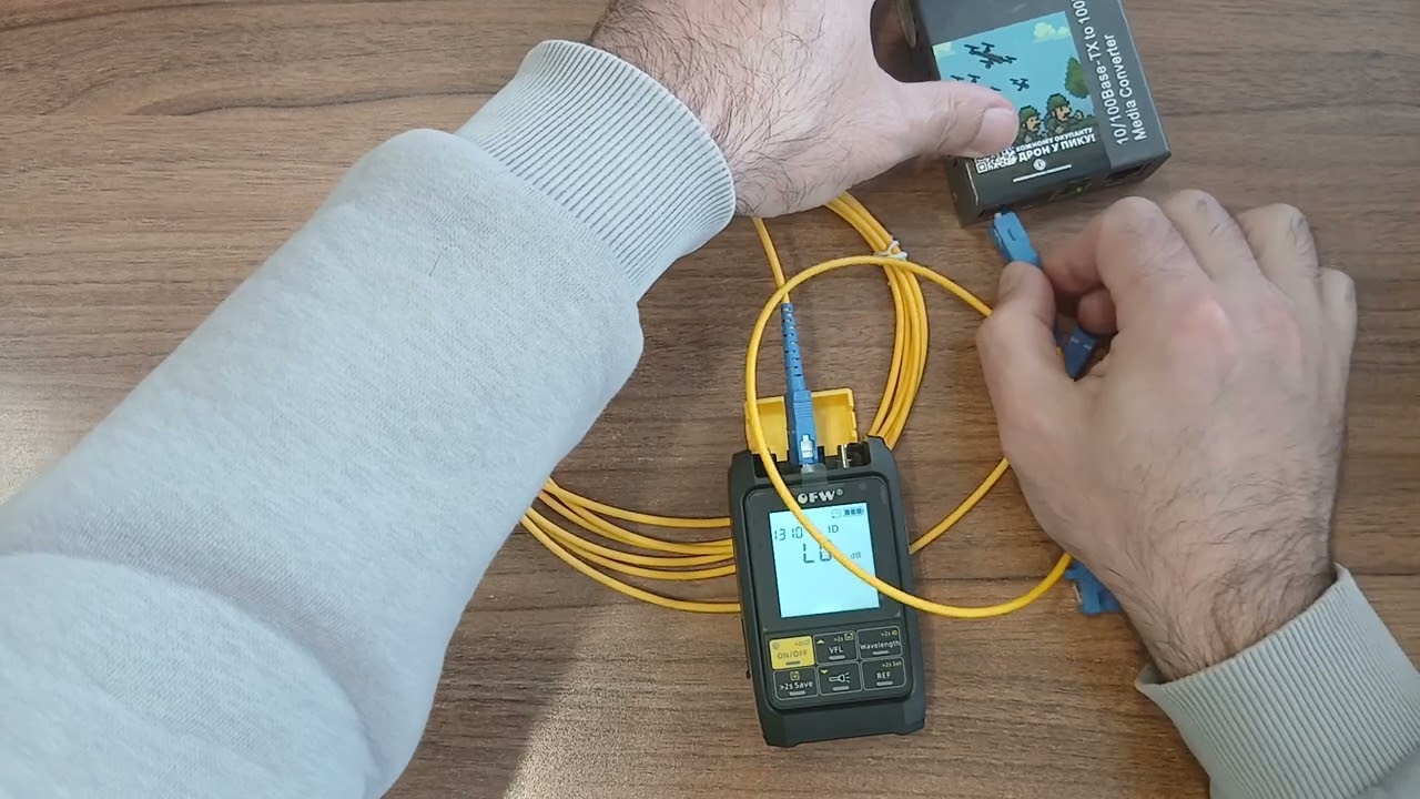 13 - OPM  OFW FWP-20T-V20. Вимірювач оптичної потужності.